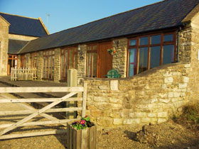 Badger and Owl adjoining cottages, Badger is on the left