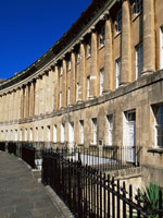 The Royal Crescent in Bath